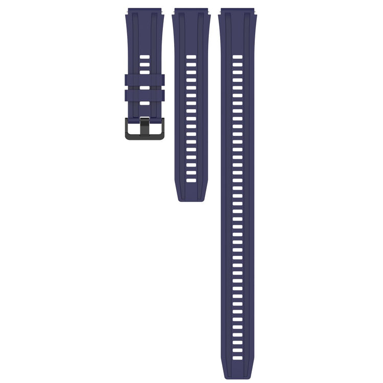 Superflot Metal Og Silikone Universal Rem passer til Smartwatch - Blå#serie_2