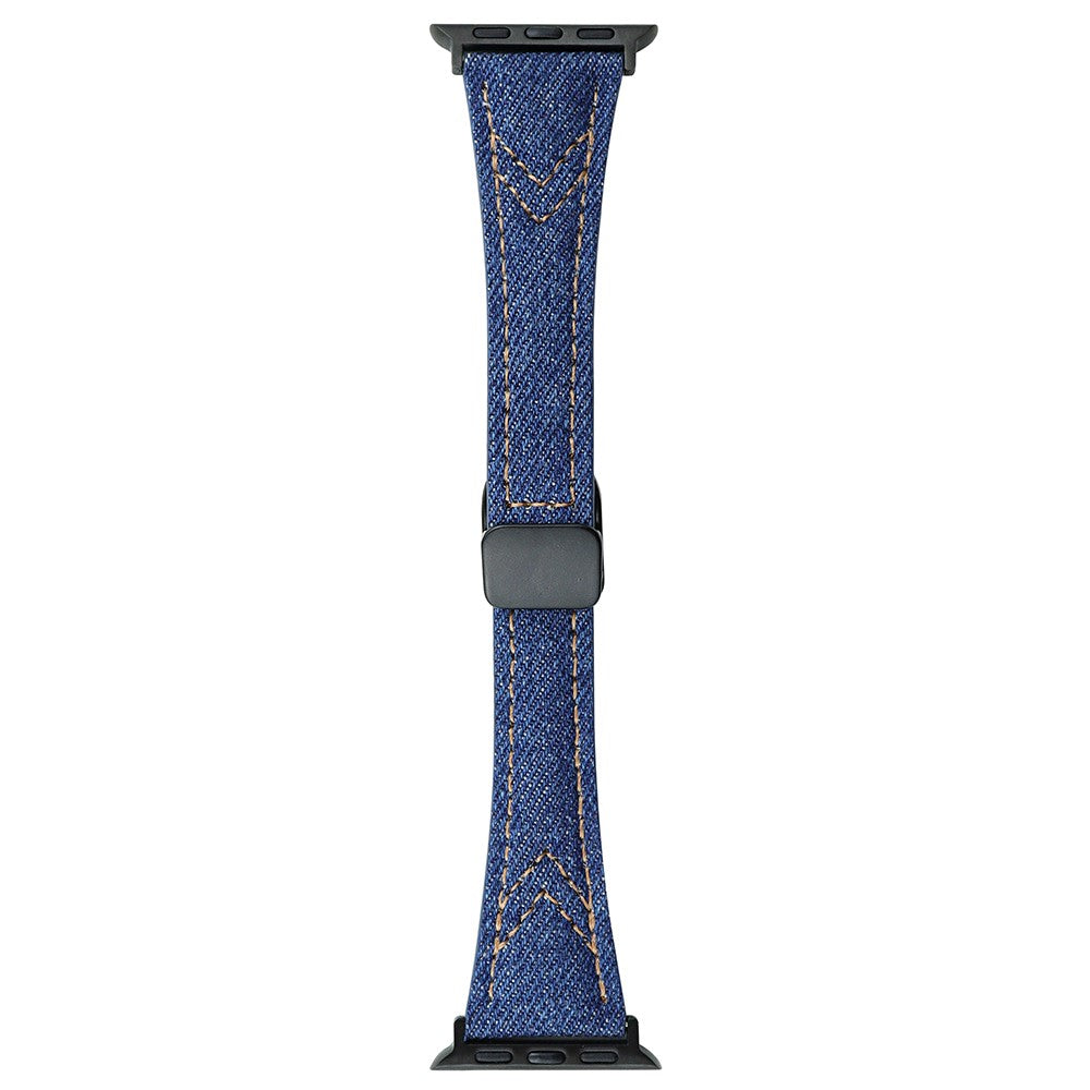 Vildt Fint Metal Og Nylon Universal Rem passer til Apple Smartwatch - BlĂĄ#serie_1