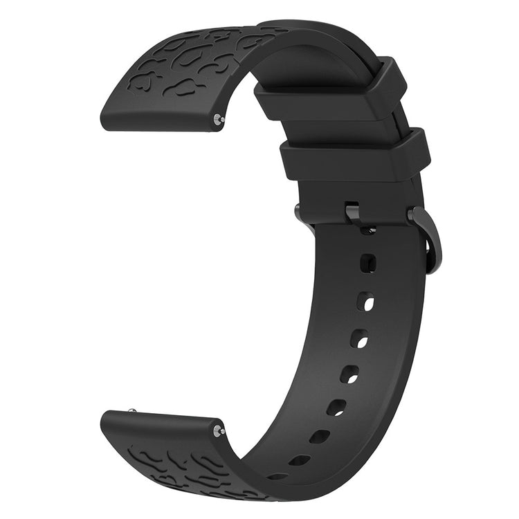 Meget Sejt Silikone Universal Rem passer til Smartwatch - Sort#serie_1