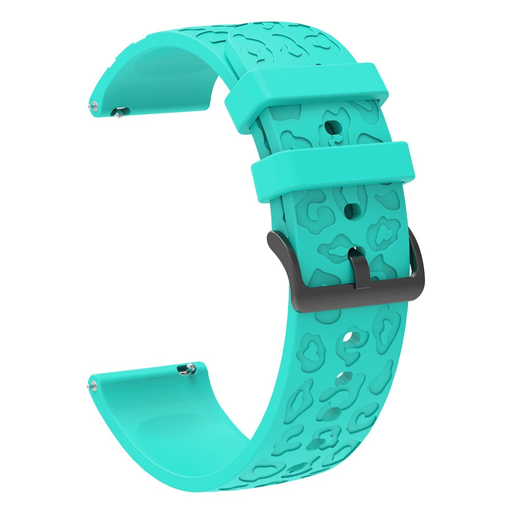 Samsung Gear S2 Classic / GarminMove Style / Huawei Watch GT 2 42mm Silicone Strap 20mm Laser Carving Watchband - Mint Green#serie_3