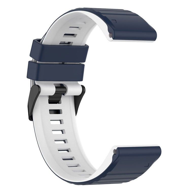 Super Nydelig Silikone Universal Rem passer til Smartwatch - Blå#serie_10