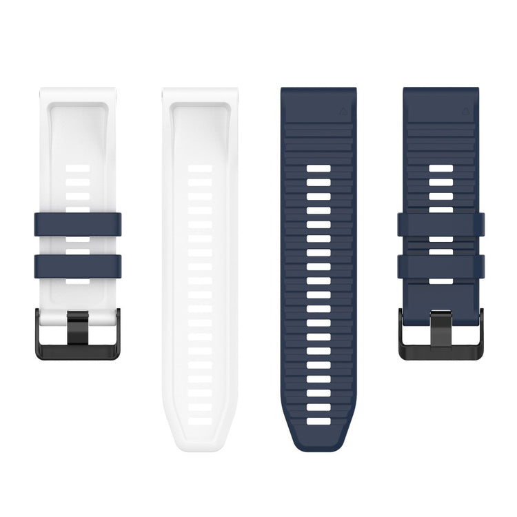 Super Nydelig Silikone Universal Rem passer til Smartwatch - Blå#serie_10