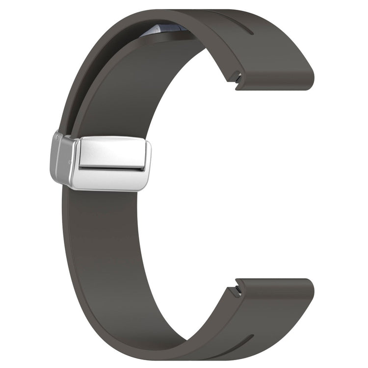 Super Godt Silikone Universal Rem passer til Smartwatch - Sølv#serie_10