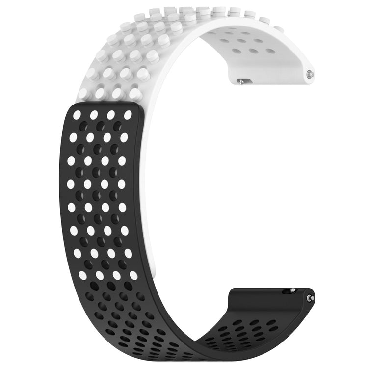 Flot Silikone Universal Rem passer til Smartwatch - Hvid#serie_2