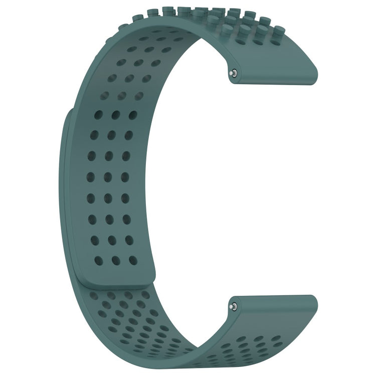 Flot Silikone Universal Rem passer til Smartwatch - Grøn#serie_6