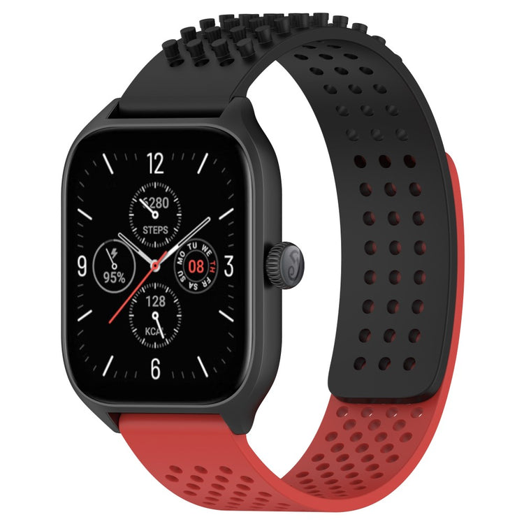 Flot Silikone Universal Rem passer til Smartwatch - Rød#serie_9