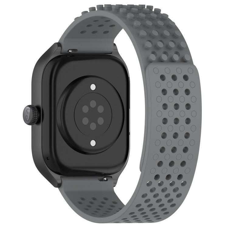 Flot Silikone Universal Rem passer til Smartwatch - Sølv#serie_12