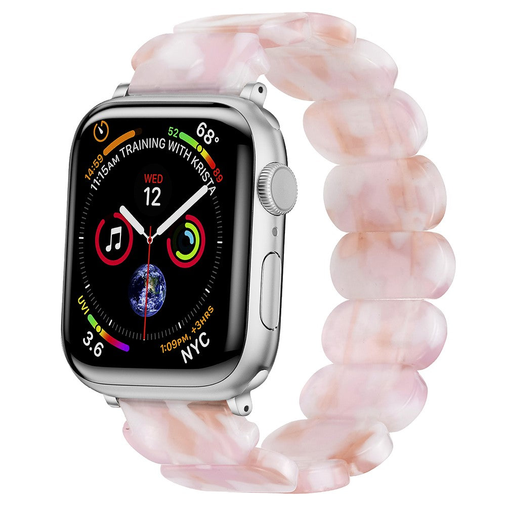 Watch Band Apple Watch Ultra 2 Ultra 49mm / 45mm / 44mm / 42mm Elastic Resin Strap - Pink Mix#serie_5