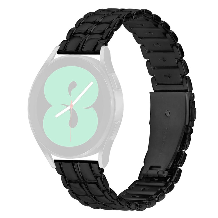 Rigtigt Fantastisk Metal Universal Rem passer til Samsung Smartwatch - Sort#serie_2