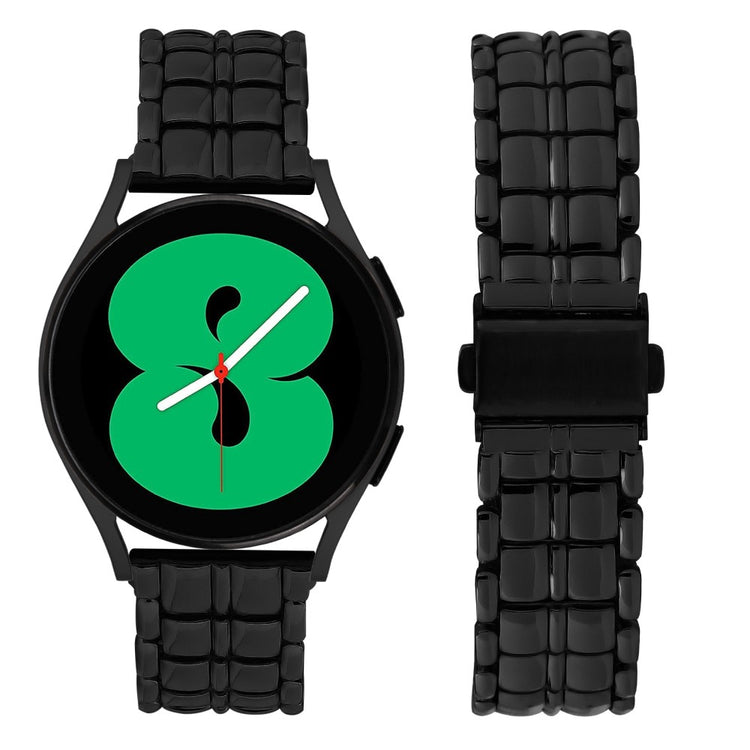 Holdbart Metal Universal Rem passer til Samsung Smartwatch - Sort#serie_2