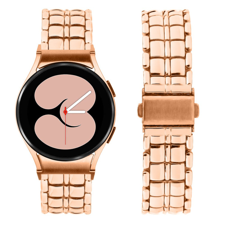 Super Fantastisk Metal Universal Rem passer til Samsung Smartwatch - Pink#serie_1