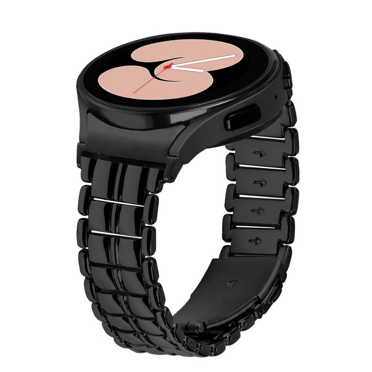 Super Fantastisk Metal Universal Rem passer til Samsung Smartwatch - Sort#serie_2