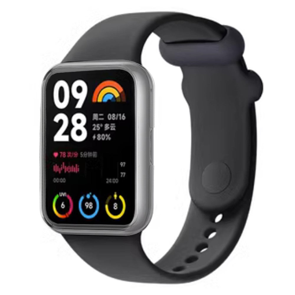 Xiaomi Smart Band 8 Pro Watch Case Hard Bump Resistant Frame Hollowed Cover - Midnight Green#serie_6