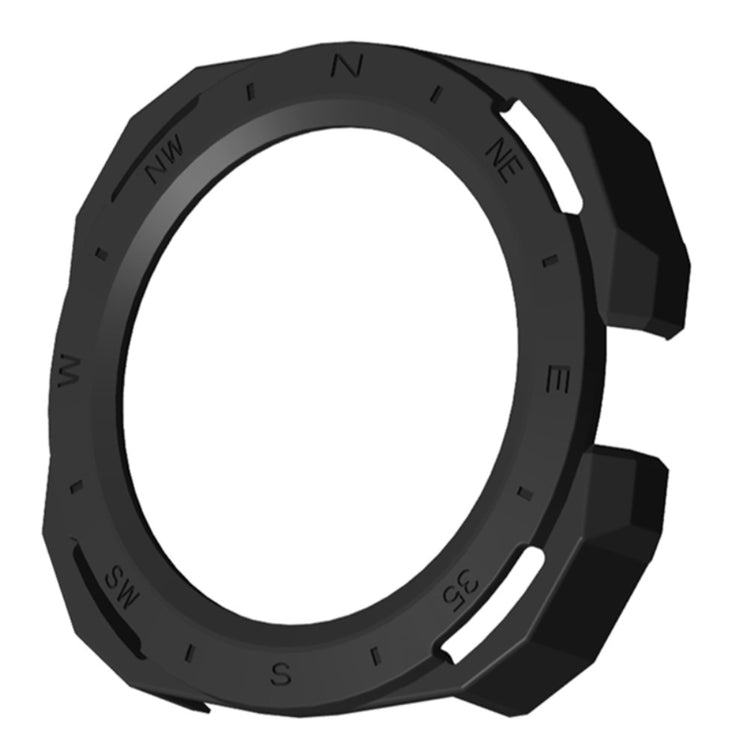 Huawei Watch GT Cyber Hard Watch Frame Hollow Protective Case Cover - Black#serie_6
