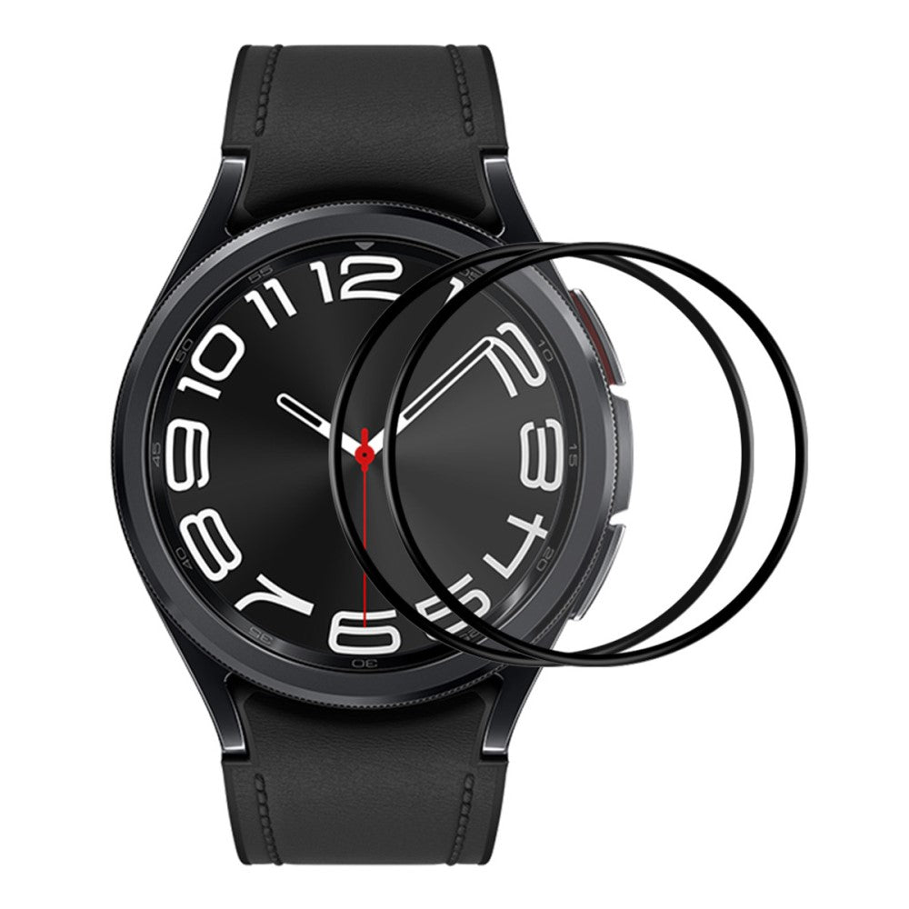 5Pcs HAT PRINCE Samsung Galaxy Watch 6 Classic (47mm) curved screen protector#serie_1