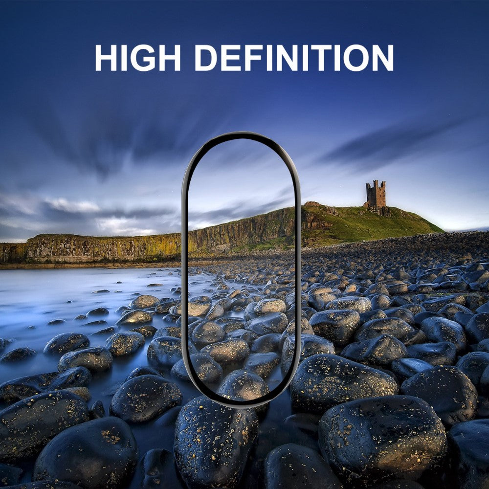 Silikone Skærmbeskytter passer til Xiaomi Smart Band 8 - Gennemsigtig#serie_506