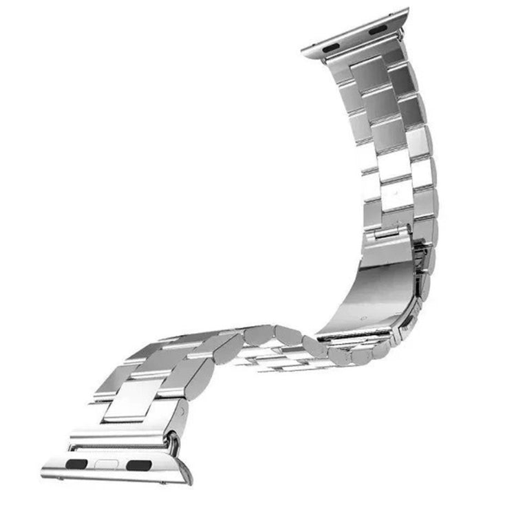 Meget Fed Metal Universal Rem passer til Apple Smartwatch - Sølv#serie_2