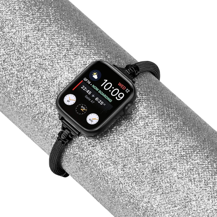 Rigtigt Fantastisk Metal Universal Rem passer til Apple Smartwatch - Sort#serie_1
