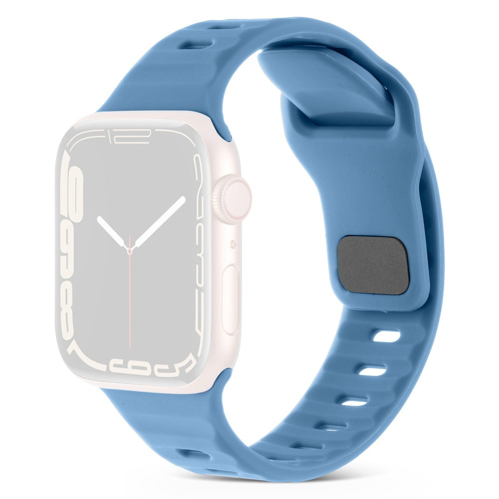 Mega Fantastisk Silikone Universal Rem passer til Apple Smartwatch - BlĂĄ#serie_1