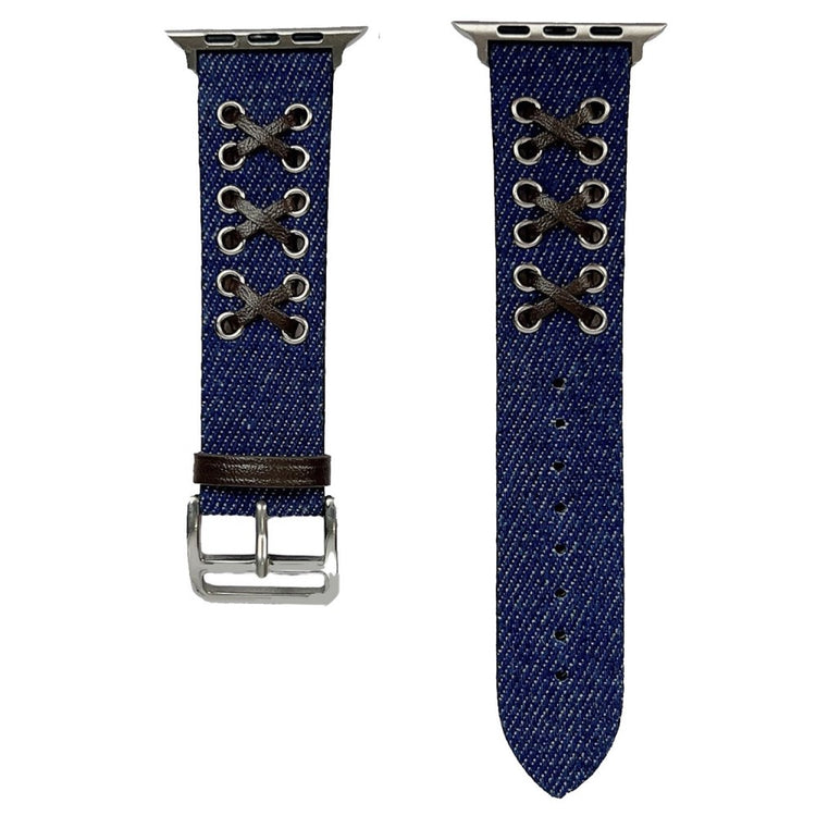 Apple Watch Series 9 45mm / Ultra 2 X-décor nylon strap - Midnight Blue#serie_2