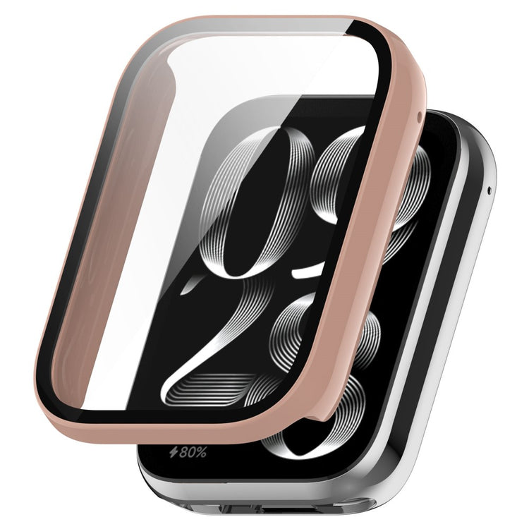 Xiaomi Smart Band 8 Pro cover with tempered glass - Pink#serie_1