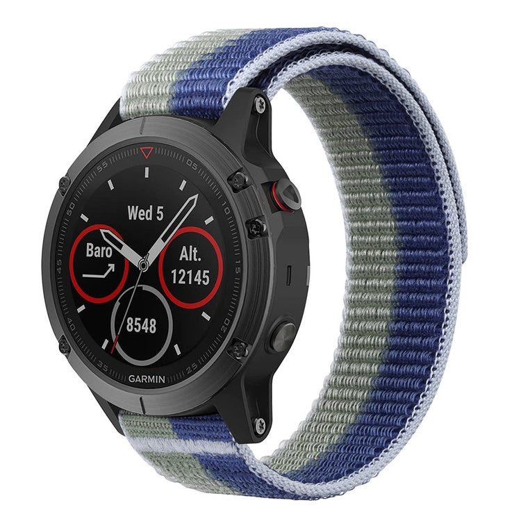 Superflot Nylon Universal Rem passer til Smartwatch - Flerfarvet#serie_4