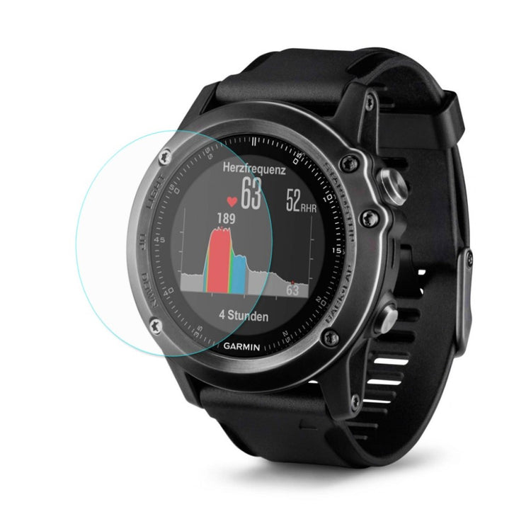 Garmin Fenix 3 Hærdet Glas  0.2mm Skærmbeskytter - Gennemsigtig#serie_014