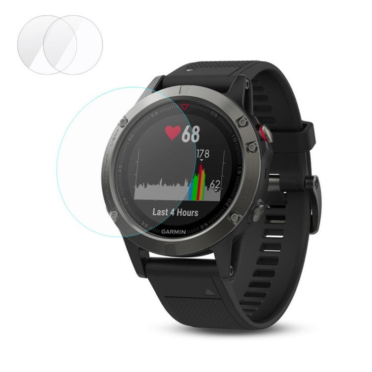 Garmin Fenix 5 Hærdet Glas  0.2mm Skærmbeskytter - Gennemsigtig#serie_012