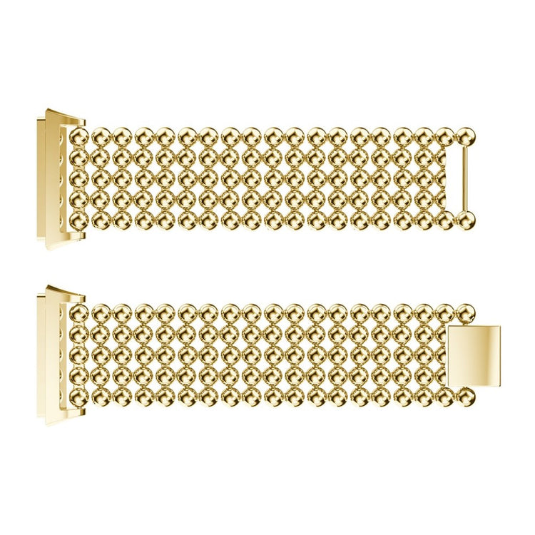 Super kønt Fitbit Ionic Metal Rem - Pink#serie_1