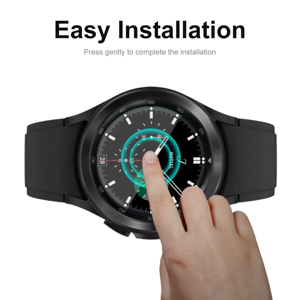 Samsung Galaxy Watch 4 Classic (46mm) Plastik Skærmbeskytter - Gennemsigtig#serie_583