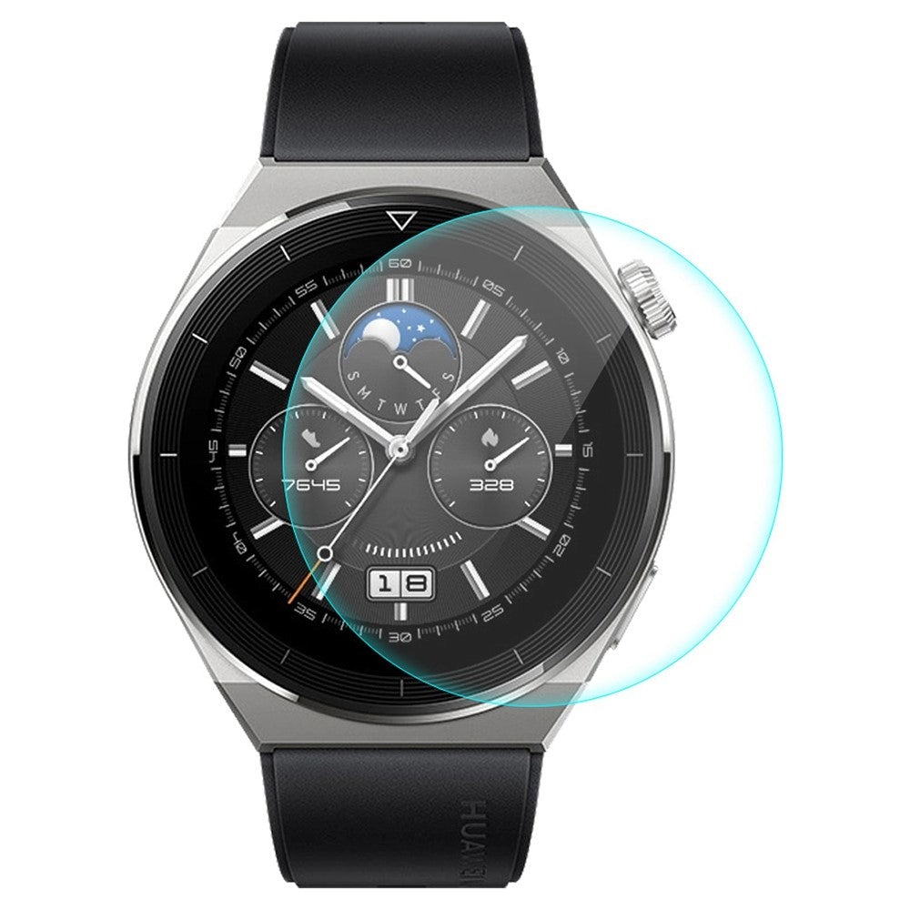 Huawei Watch GT 3 Pro 46mm Hærdet Glas  9H Skærmbeskytter - Gennemsigtig#serie_365