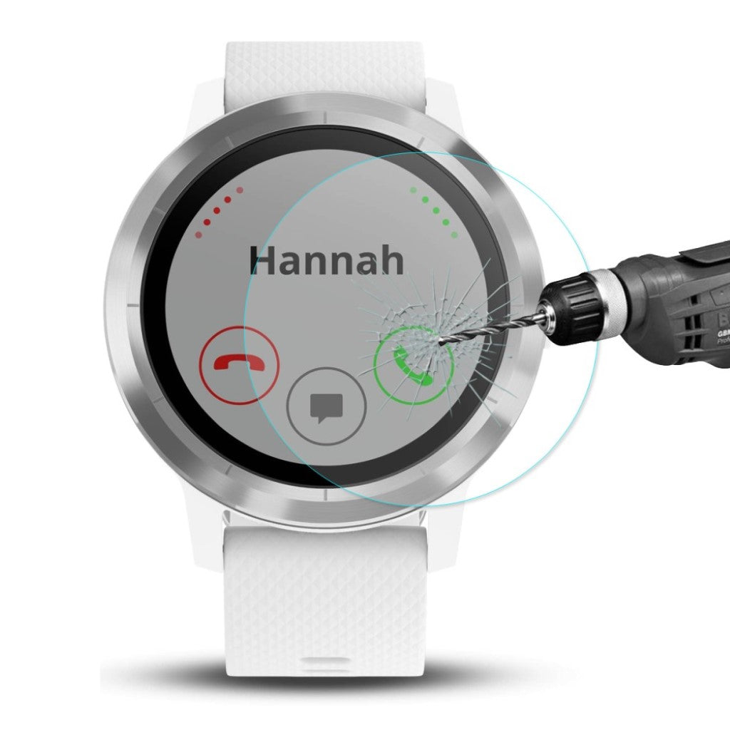 2stk Garmin Vivoactive 3 Hærdet Glas Skærmbeskytter - Gennemsigtig#serie_047