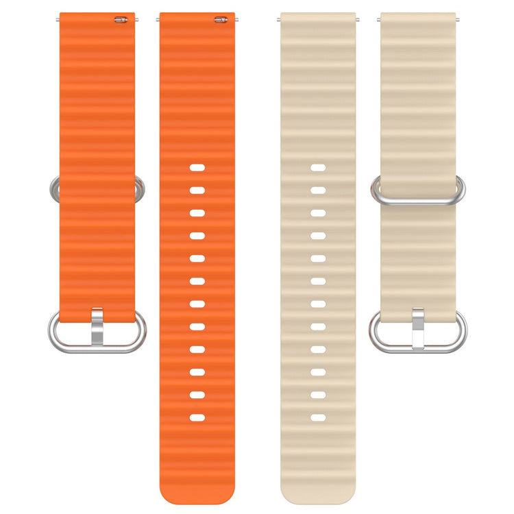 Helt vildt fint Universal Silikone Rem - Orange#serie_10