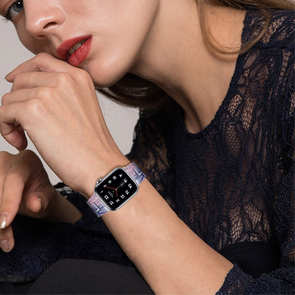 Vildt slidstærk Apple Watch Series 7 41mm Urrem - Pink#serie_4