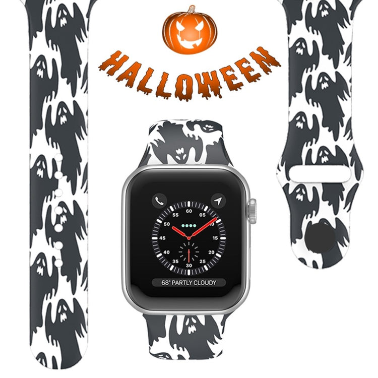 Vildt cool Universal Apple Silikone Urrem - Sort#serie_7