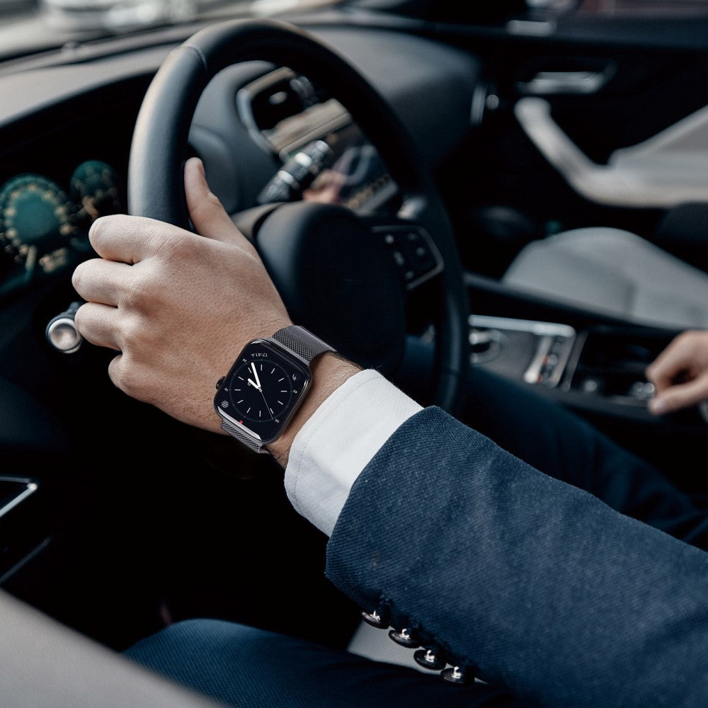 Vildt fint Universal Apple Metal Urrem - Sølv#serie_3