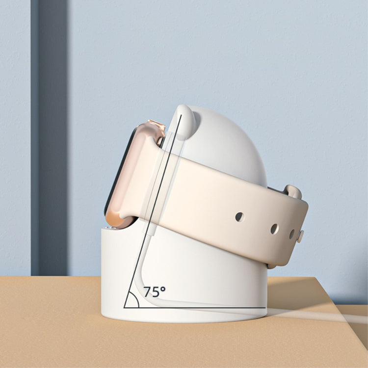 Universal Apple Smartwatch Silikone Holder - Sort#serie_1