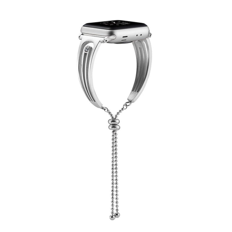 Super godt Apple Watch Series 4 40mm Metal og Rhinsten Rem - Sølv#serie_078