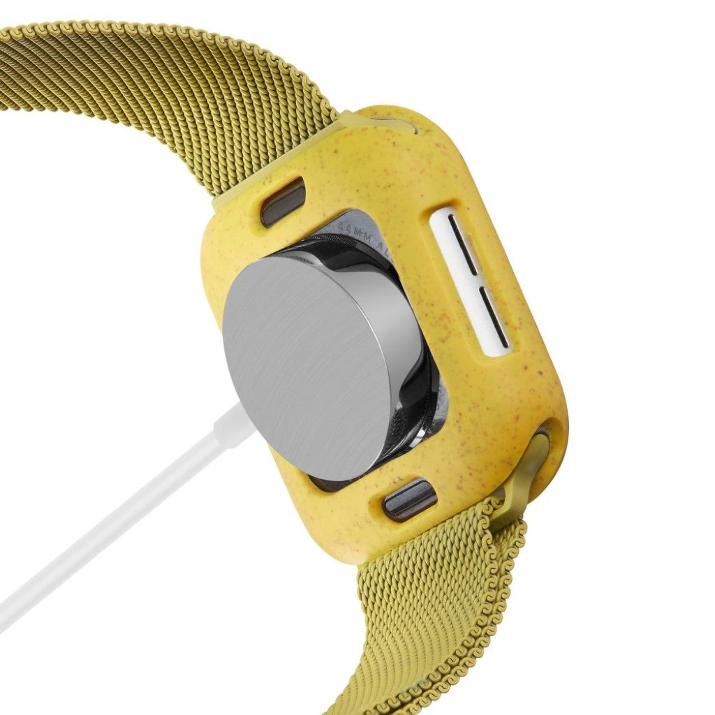 Rigtigt Flot Apple Watch Series 5 40mm / Apple Watch 40mm Silikone Cover - Gul#serie_4