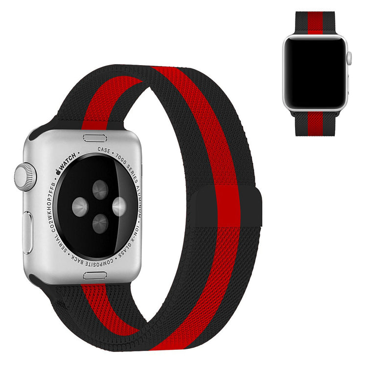Apple Watch Series 6 40mm / Apple Watch Series 5 40mm Metal Rem - Sort#serie_5