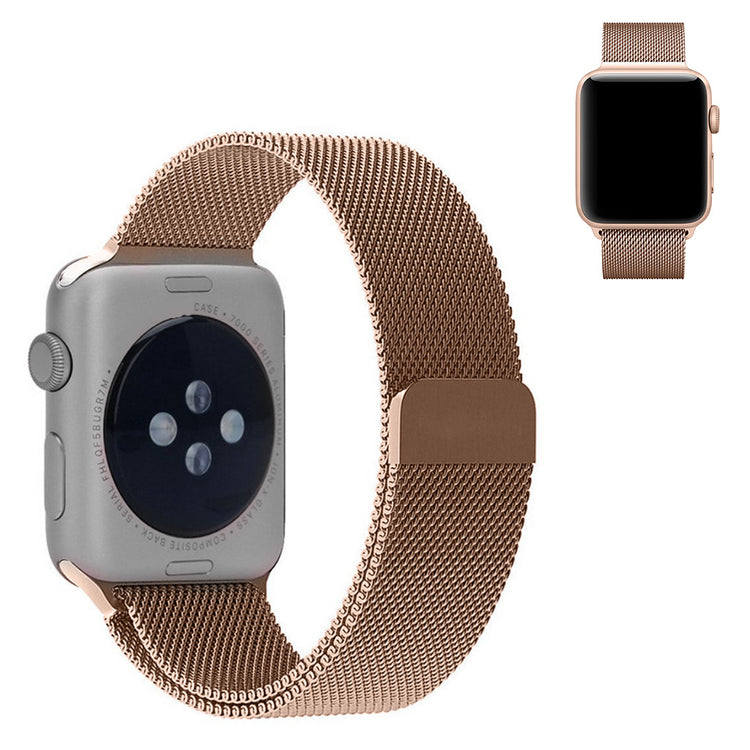 Apple Watch Series 6 40mm / Apple Watch Series 5 40mm Metal Rem - Pink#serie_6