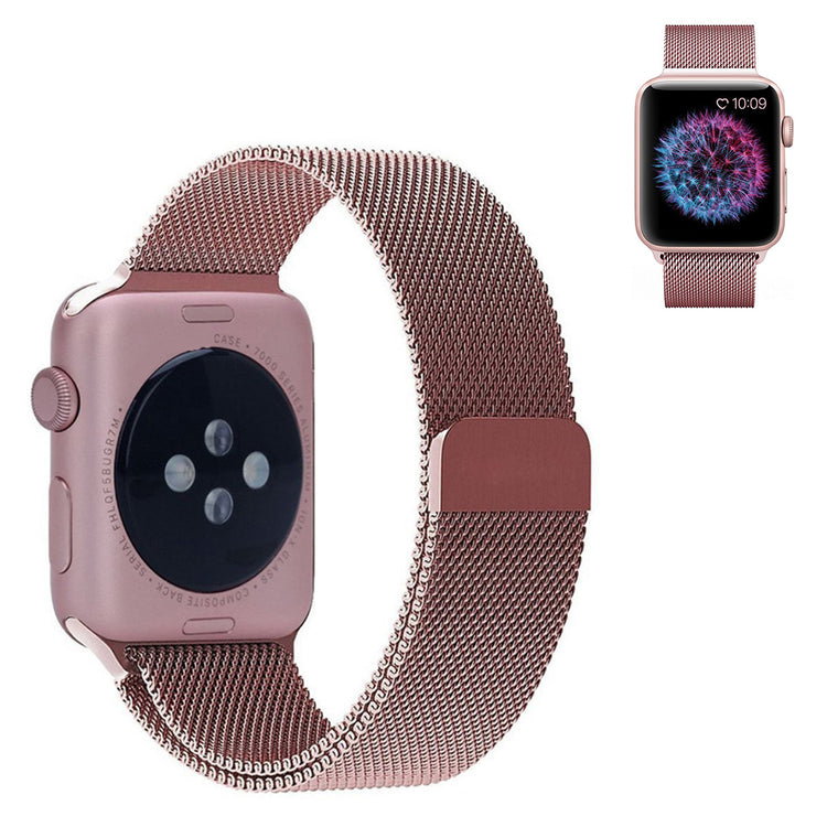 Apple Watch Series 6 40mm / Apple Watch Series 5 40mm Metal Rem - Pink#serie_7