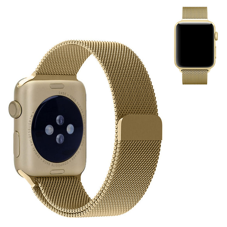 Apple Watch Series 6 40mm / Apple Watch Series 5 40mm Metal Rem - Guld#serie_8