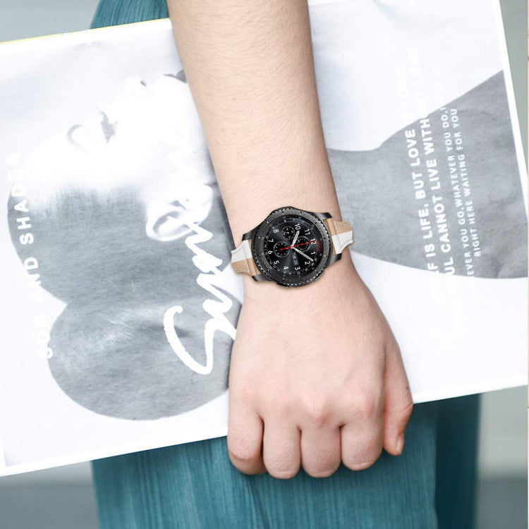 Samsung Gear S3 Frontier / Samsung Gear S3 Ægte læder Rem - Flerfarvet#serie_3