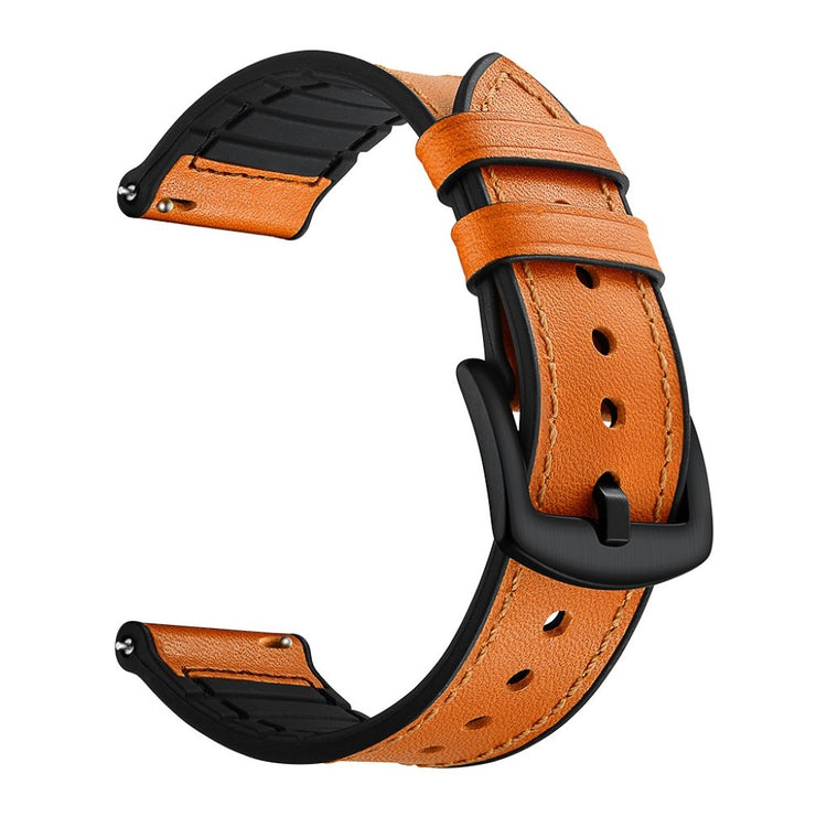 Samsung Gear S3 / Samsung Gear S3 Frontier Ægte læder Rem - Brun#serie_1