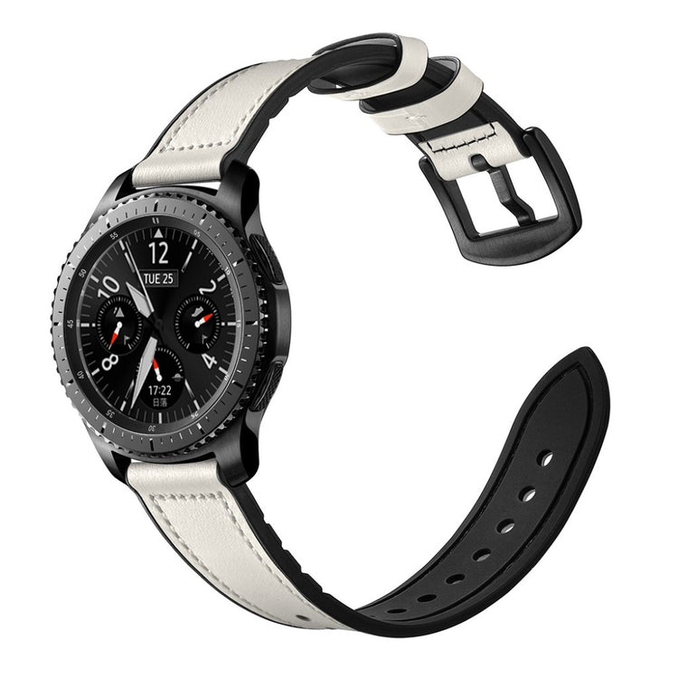 Samsung Gear S3 / Samsung Gear S3 Frontier Ægte læder Rem - Beige#serie_3
