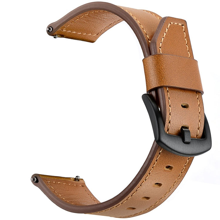Samsung Gear S3 / Samsung Gear S3 Frontier Ægte læder Rem - Brun#serie_2