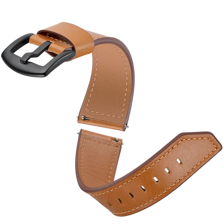 Samsung Gear S3 / Samsung Gear S3 Frontier Ægte læder Rem - Brun#serie_2