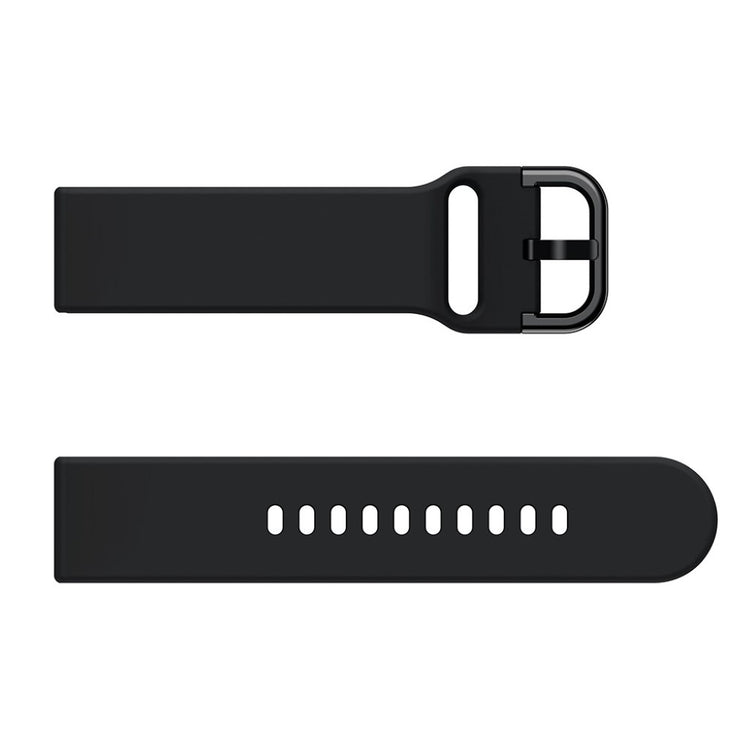 Helt vildt godt Samsung Galaxy Watch 3 (41mm) Silikone Rem - Sort#serie_1