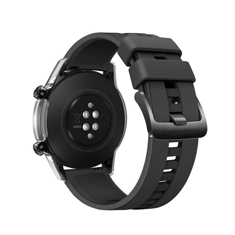 Vildt Godt Huawei Watch GT 2 46mm Silikone Cover - Gennemsigtig#serie_6